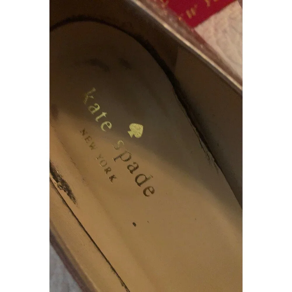 Kate Spade pink rose gold sparkle Heels